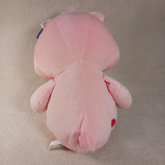 Care Bears Rare 2007 JUMBO Cheer Rainbow Bear 24" Pink Plush Stuffed Toy EUC - Picture 5 of 11